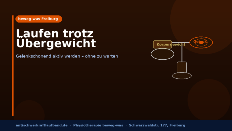 Mit Übergewicht und Gelenkschmerzen laufen lernen – das Anti-Schwerkraft-Laufband macht es möglich